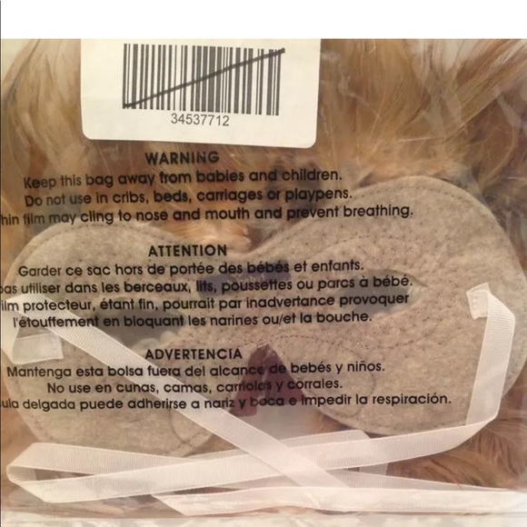 Anthropologie Kids Tie On Theater Feather Owl face Mask - Picture 4 of 4